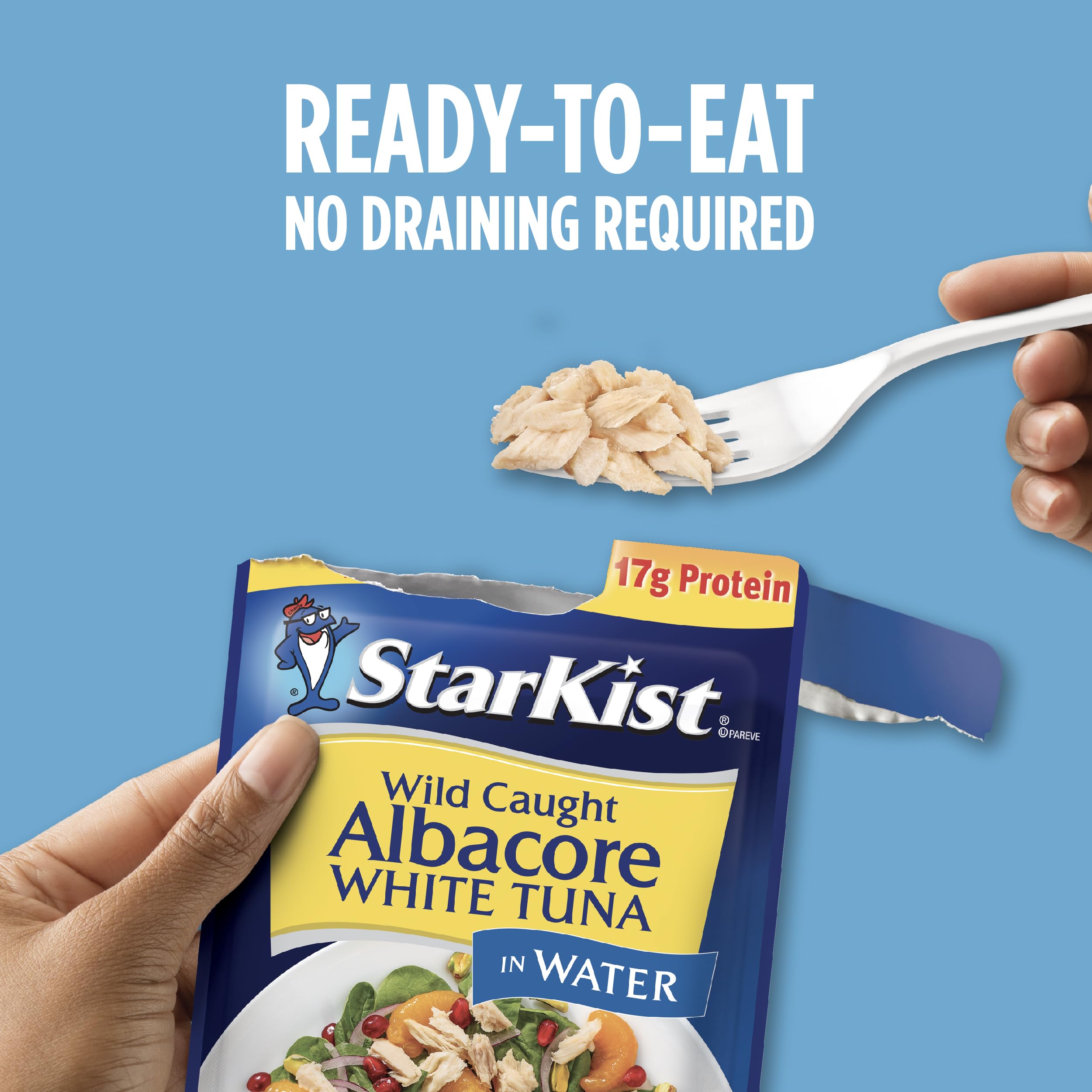 StarKist tuna in water pouch used in easy pasta dishes for protein.