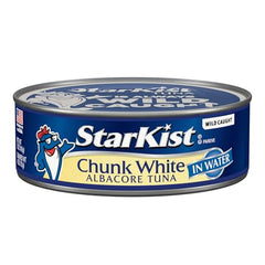 StarKist dolphin-safe tuna in water ideal for salads.