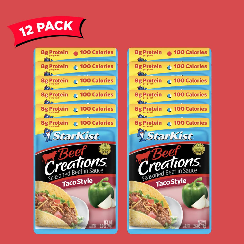 StarKist Beef Creations Taco Style serving image for fast weeknight meals