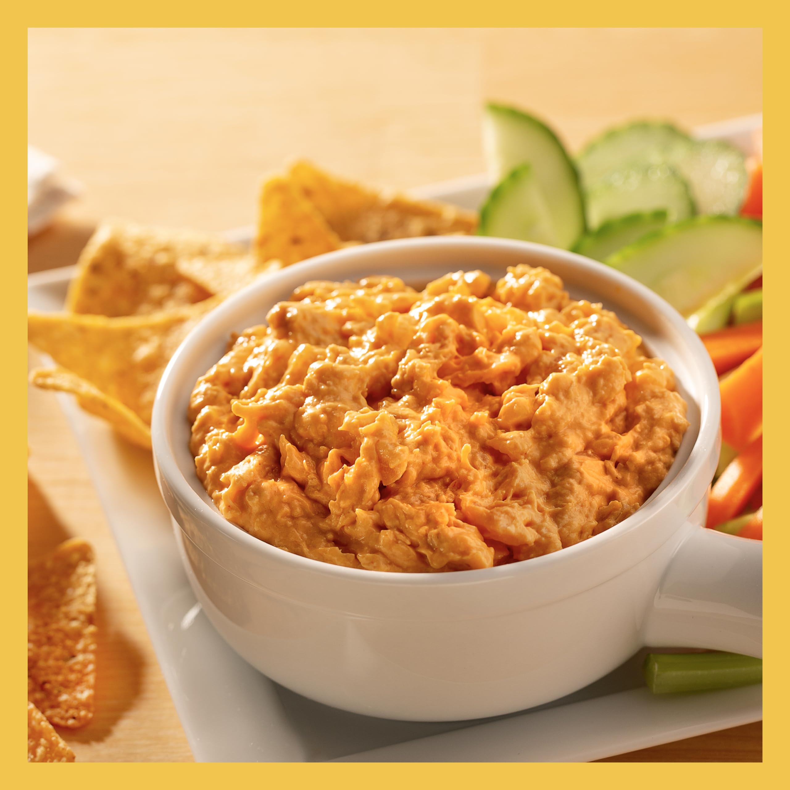 StarKist Buffalo Style pouch preserves flavor without draining, ideal for quick lunches.