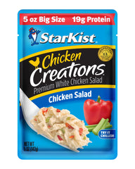 StarKist Chicken Creations big-size pouch of chicken salad for on-the-go lunches