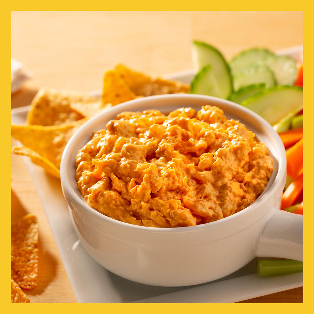 StarKist Bold Buffalo pouch in a bowl, easy Keto or Mediterranean meal add-on.