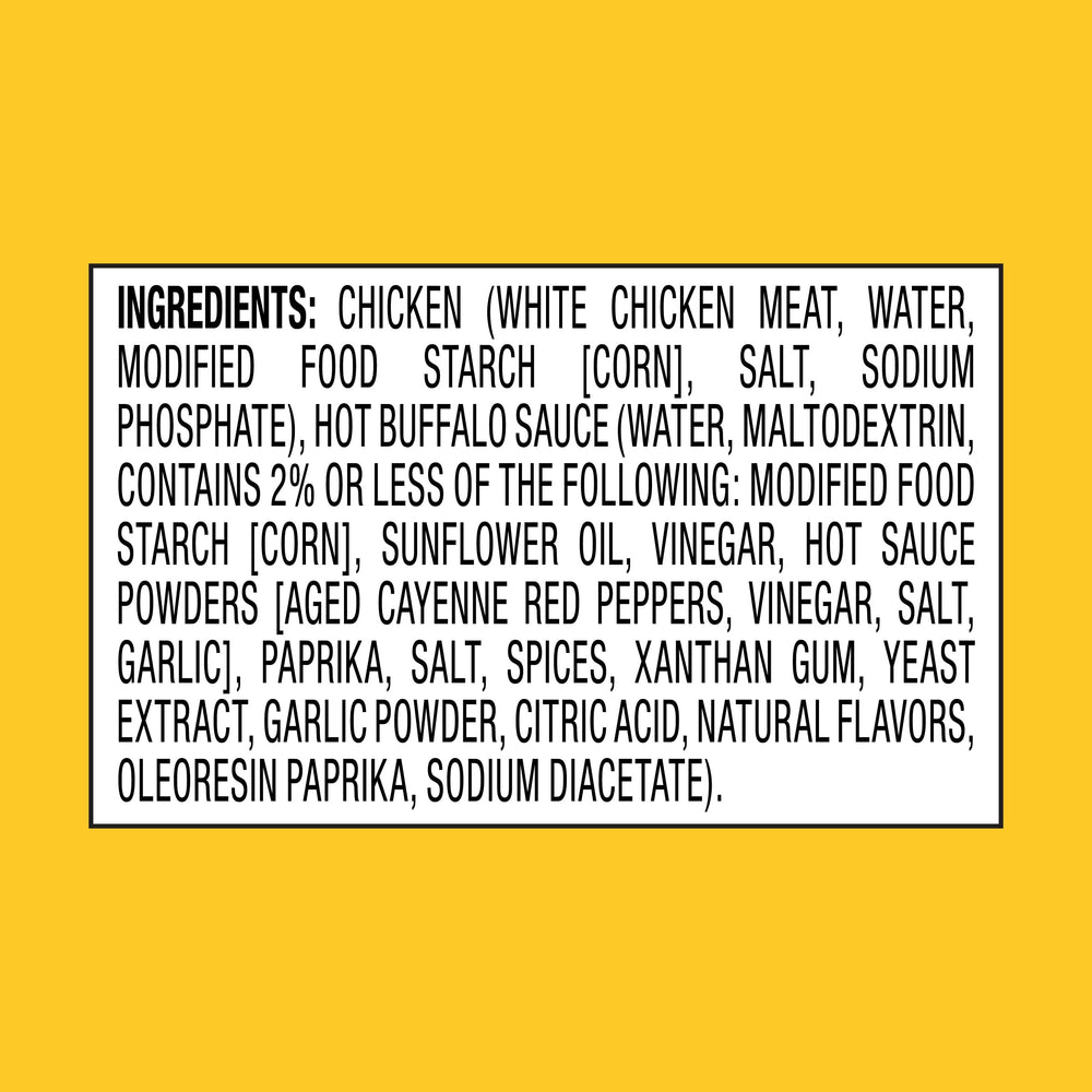 StarKist Buffalo Style chicken pouch provides 9g protein per serving for a satisfying snack.