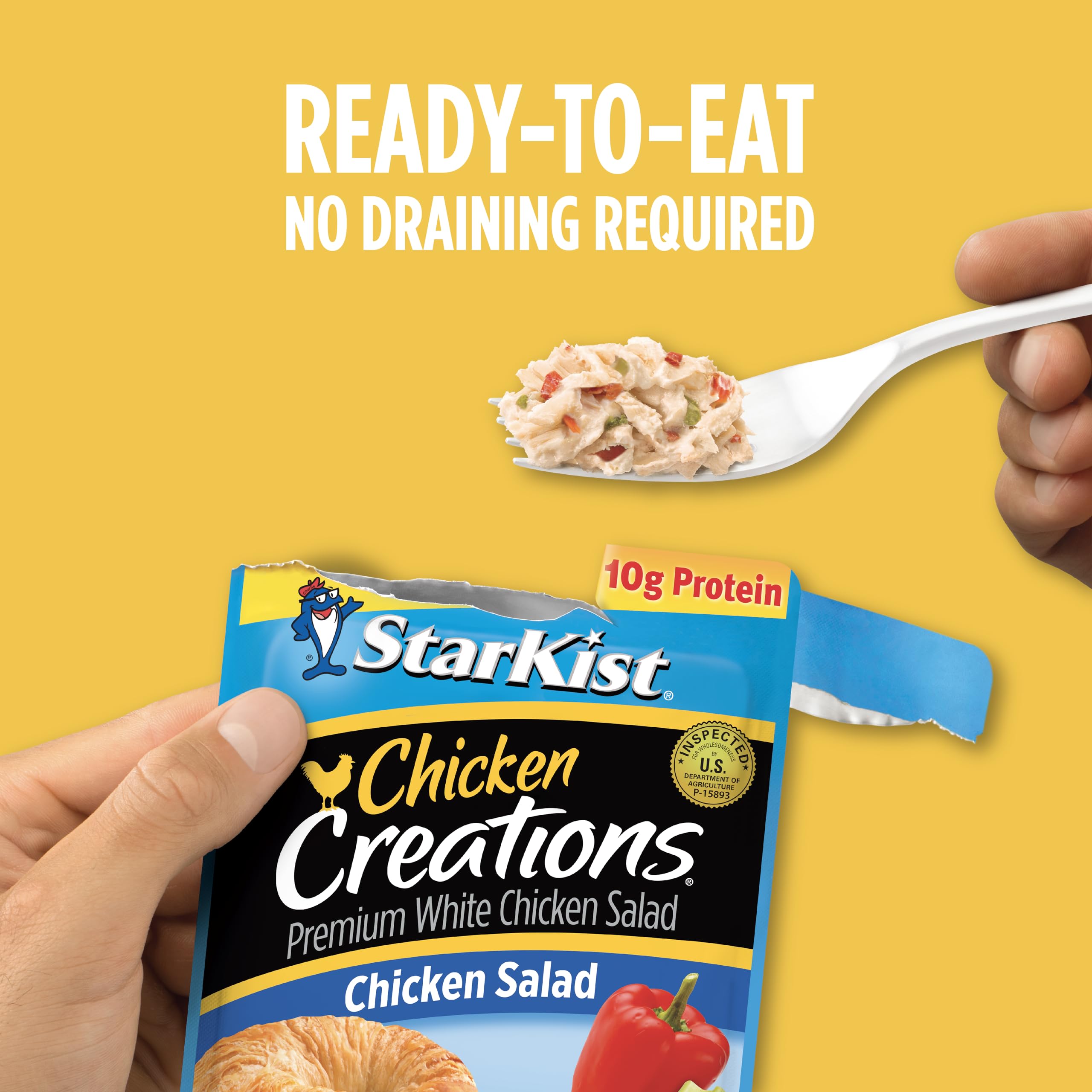 StarKist Chicken Creations 12-pack for easy stocking at home, office, or on the go.