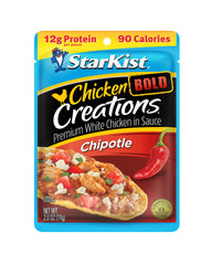 StarKist Chicken Creations Chipotle pouch ready-to-eat protein for meals