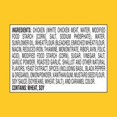 StarKist Chicken Creations nutrition label—10 g protein per pouch for active days.
