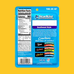 StarKist Southwest Style pouch tear-open design for fast, convenient lunches