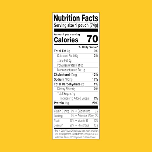 StarKist pouch packaging detail emphasizes flavor freshness and portion size.