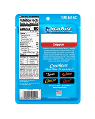 StarKist Chipotle chicken pouch ideal for dips and nachos