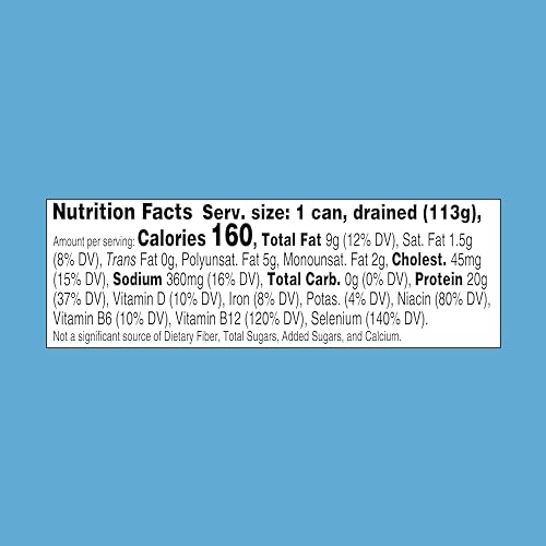 StarKist Chunk Light Tuna in Oil protein and omega-3 source.