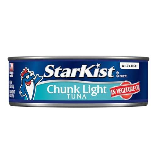 StarKist Chunk Light Tuna in Oil in salad, easy nutritious addition.