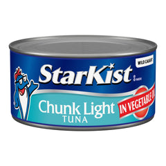 StarKist Chunk Light Tuna in Vegetable Oil can for quick protein-packed meals
