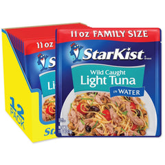 StarKist Chunk Light Tuna in Water pouch ready for quick protein boost.