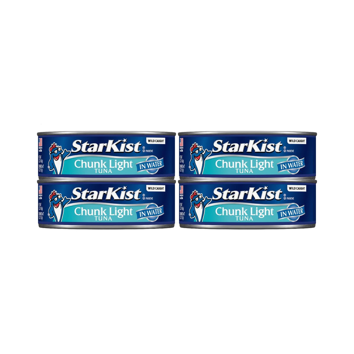 StarKist Chunk Light Tuna in Water can on the counter, ready for quick meals.