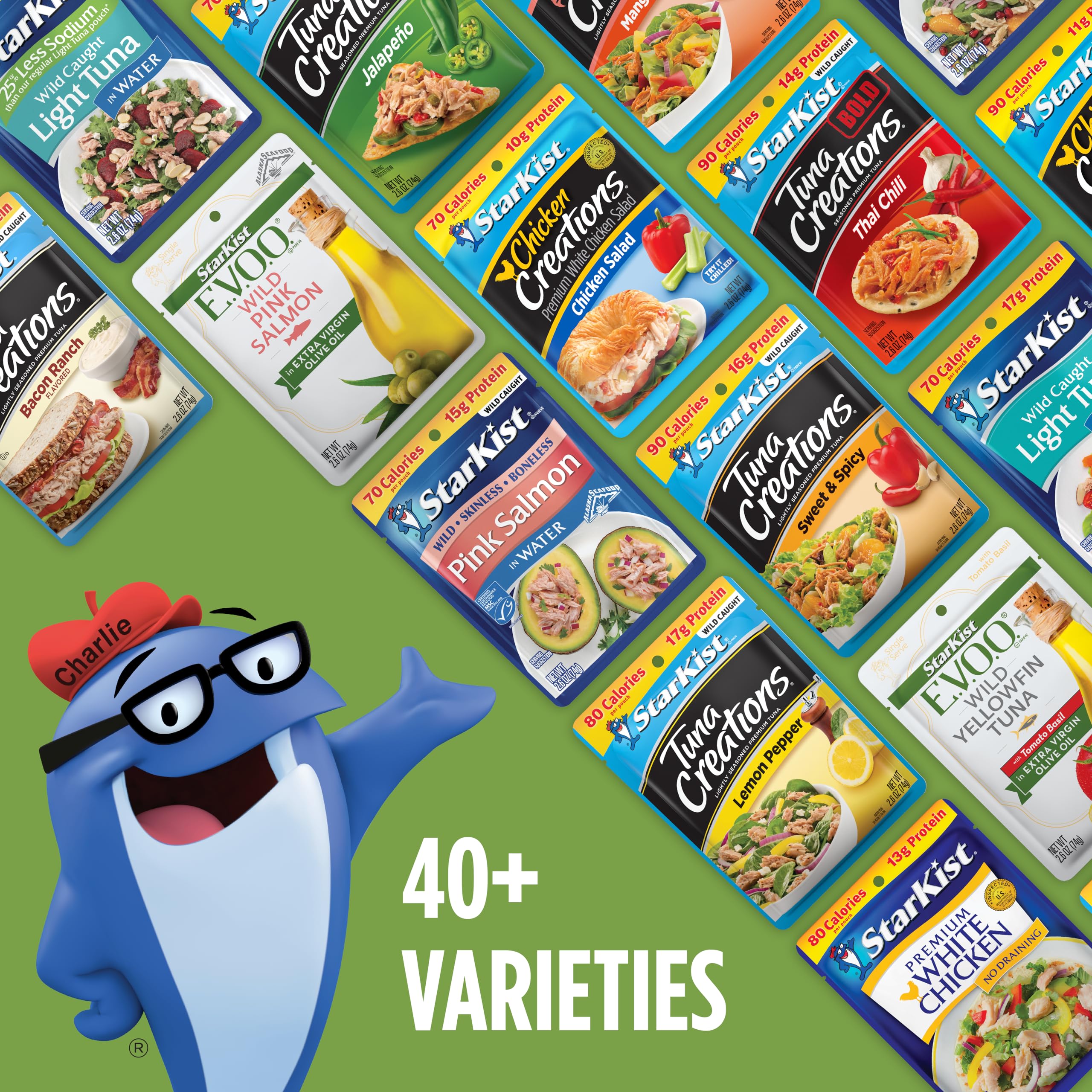 StarKist E V O O Yellowfin tuna gluten free soy free protein option