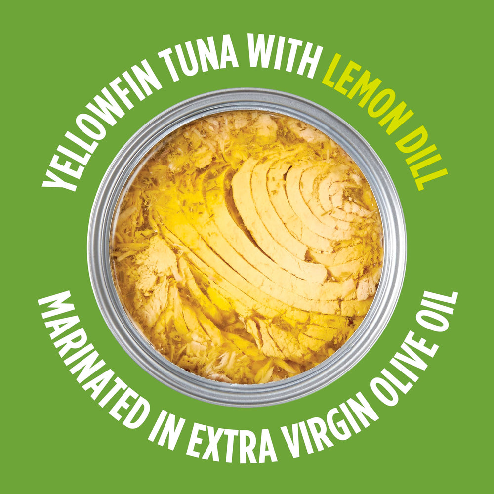StarKist E.V.O.O. Yellowfin tuna 12-pack for pantry stocking.