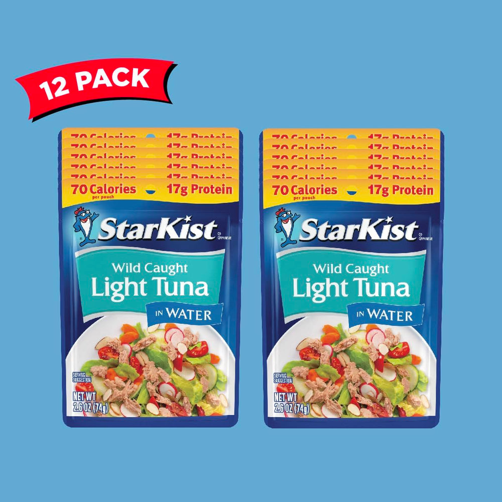 StarKist flavor-fresh tuna in water keeps meals delicious without draining or cans.