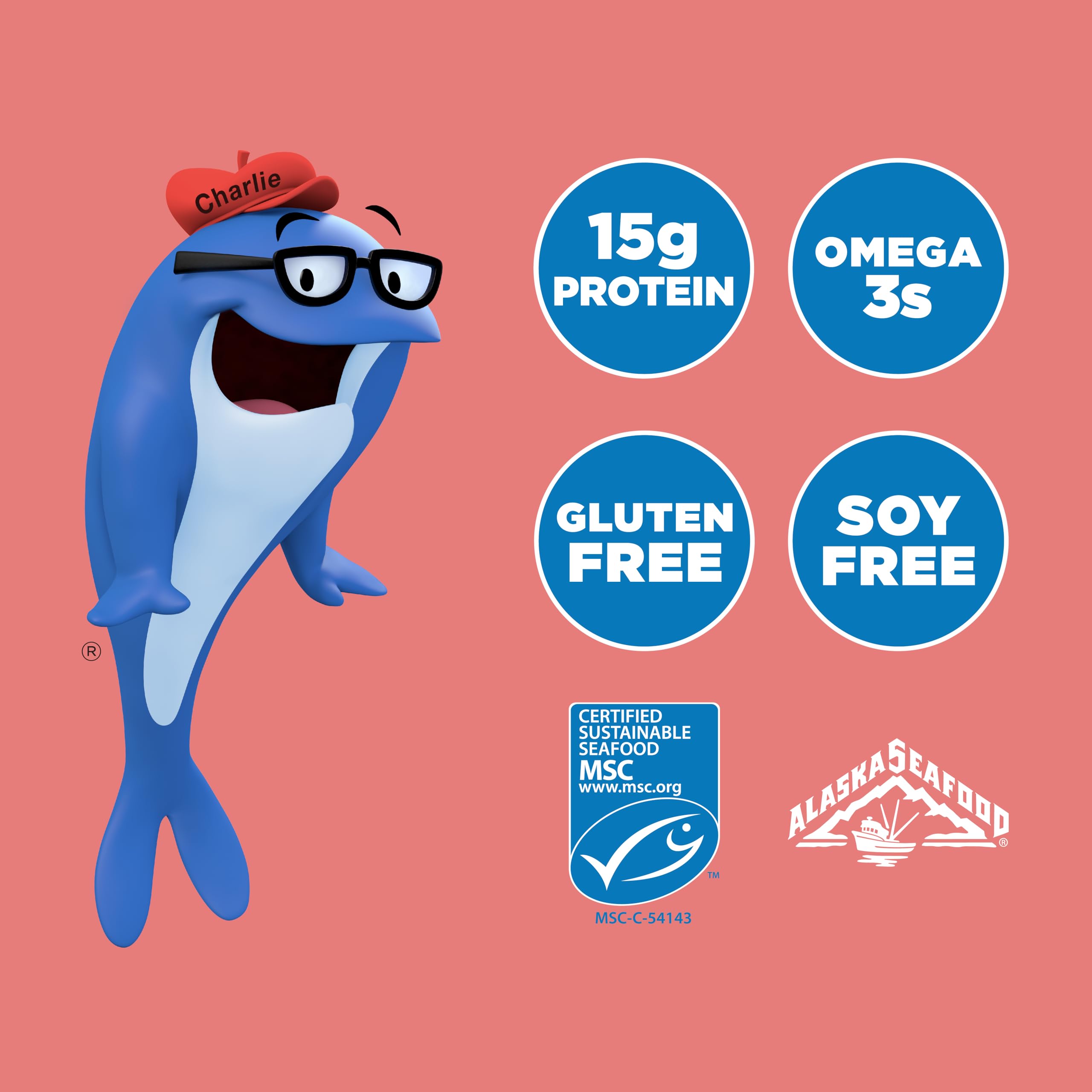 StarKist gluten-free pink salmon pouch suitable for Keto and Paleo.