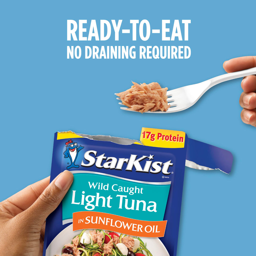 StarKist gluten-free, soy-free tuna pouch offers dietary flexibility.