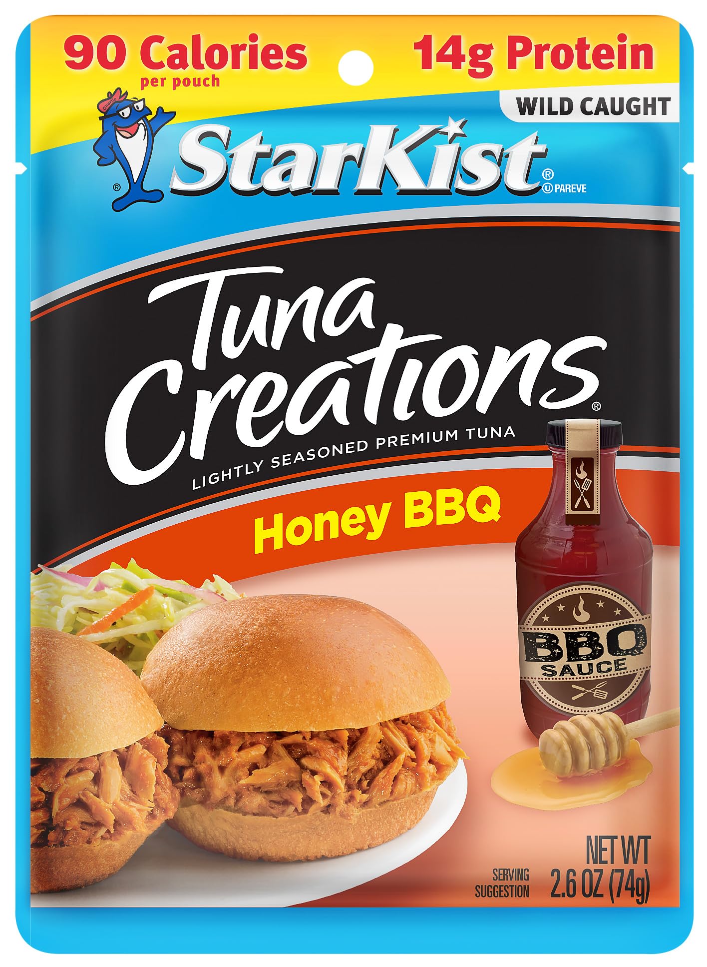 StarKist Honey BBQ tuna pouch ready to eat for quick salads and sandwiches