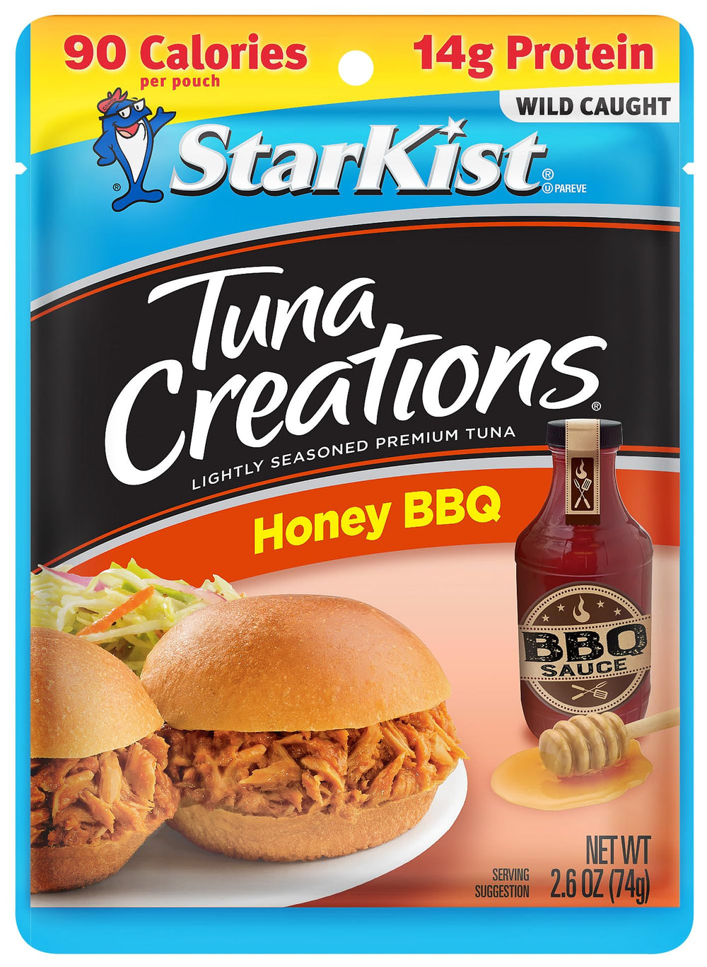 StarKist Honey BBQ tuna pouch ready to eat for quick salads and sandwiches