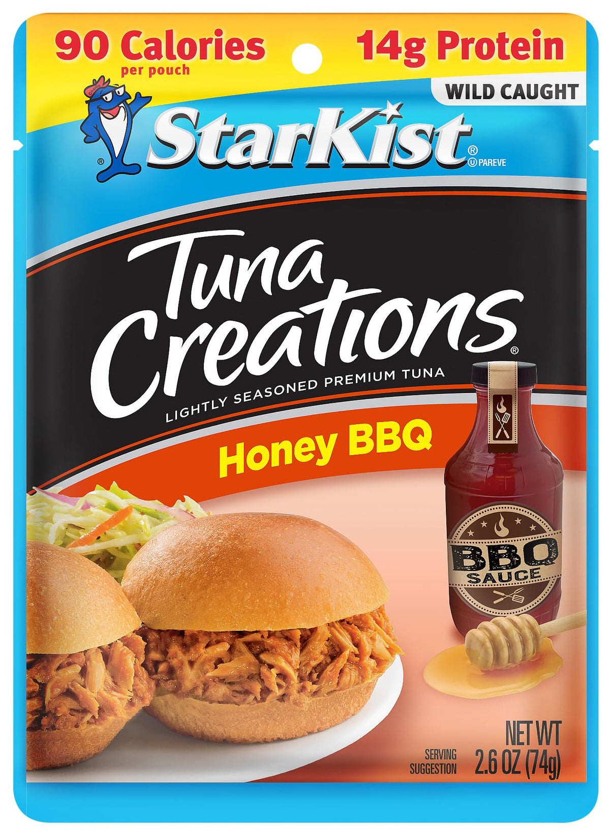 StarKist Honey BBQ tuna pouch ready to eat for quick salads and sandwiches