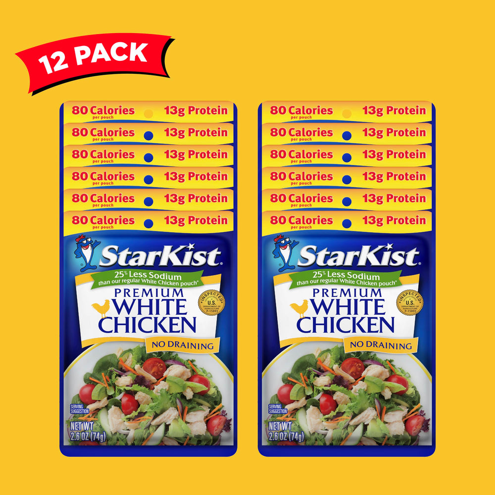 StarKist 13 g protein per pouch for a protein rich option.