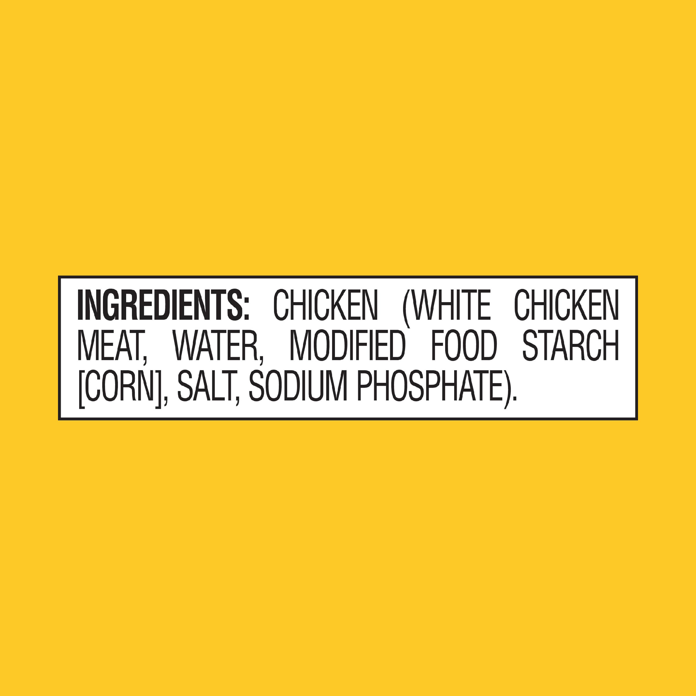 StarKist premium white chicken ready for salad, wrap, or quesadilla.