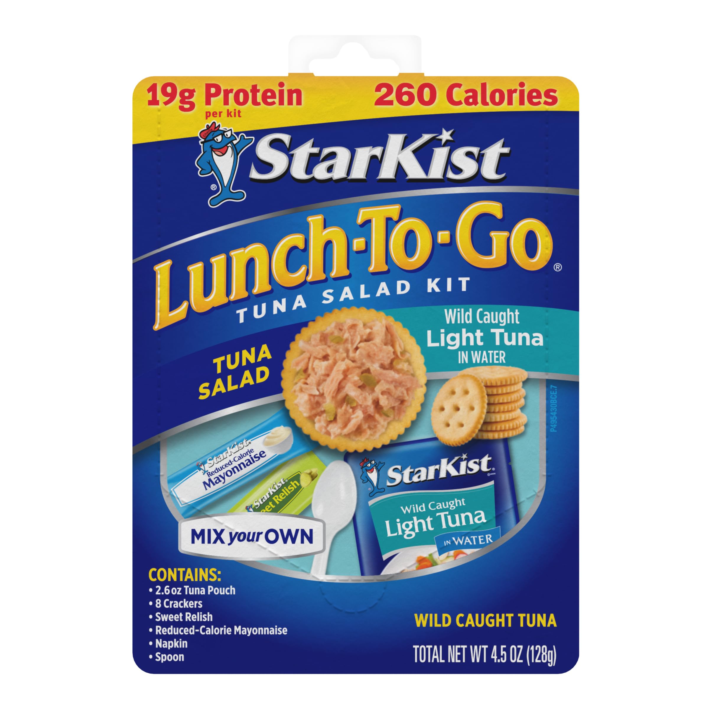 StarKist Lunch-To-Go kit packaging for fast desk lunches.