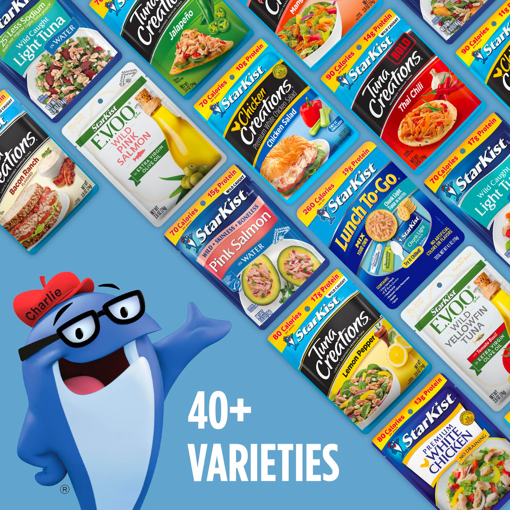 StarKist Lunch-To-Go kit packaging keeps meals organized and portable