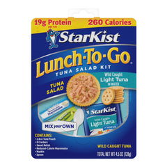 StarKist Lunch-To-Go kit packaging for fast desk lunches.
