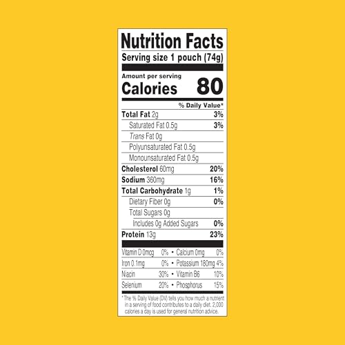 StarKist Premium White Chicken pouch protein snack anytime.