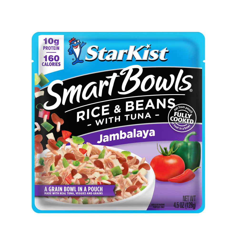 StarKist Smart Bowls Jambalaya packaging ready for on-the-go meals.