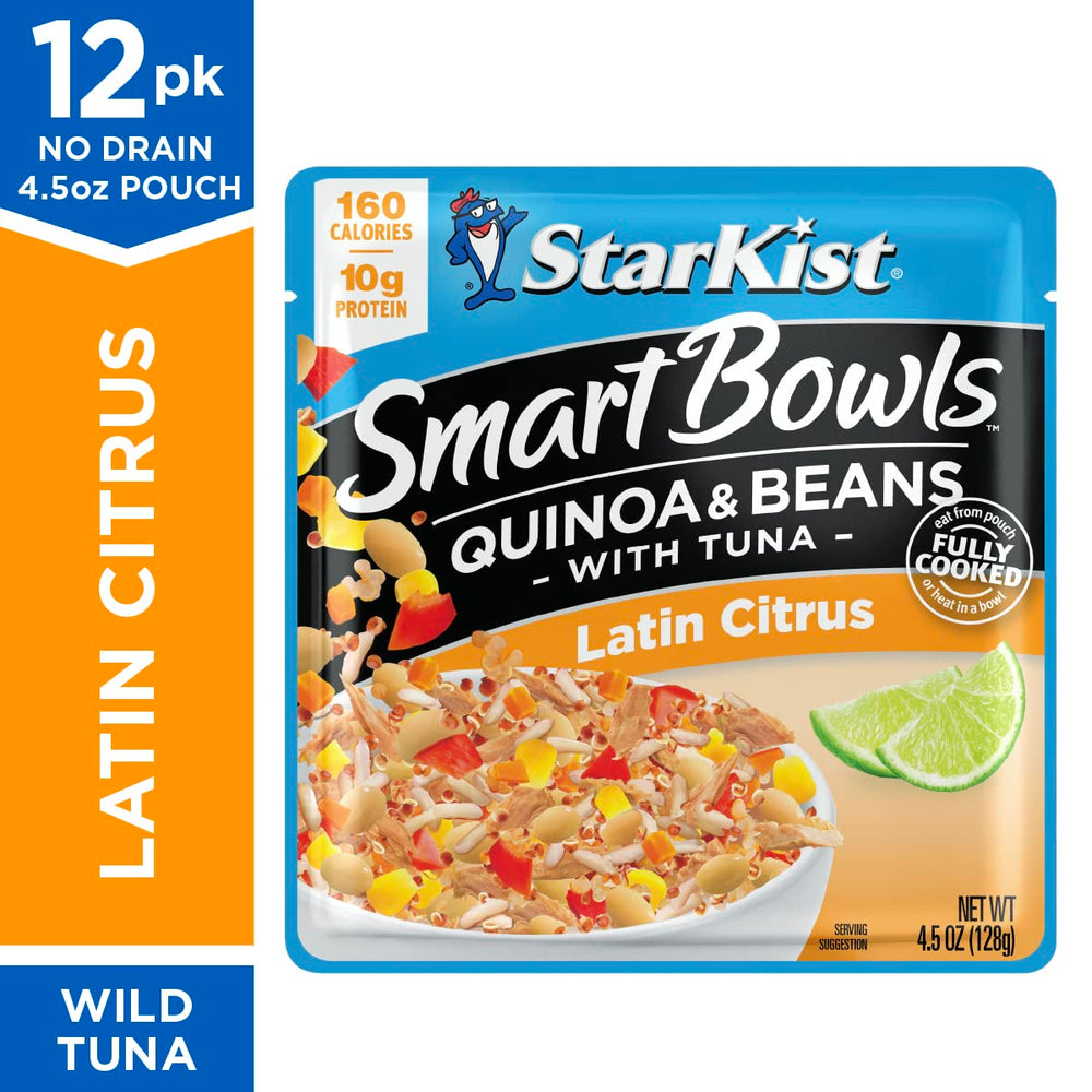Gluten-free StarKist Smart Bowls Latin Citrus with omega-3 from wild-caught tuna