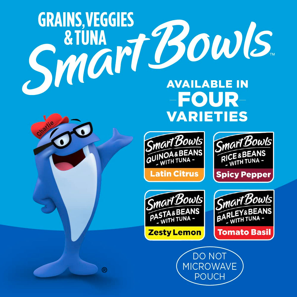 StarKist Smart Bowls Latin Citrus ingredients: quinoa, beans, corn, tuna