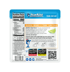 Close-up of StarKist Smart Bowls Latin Citrus with lime and cilantro flavor notes