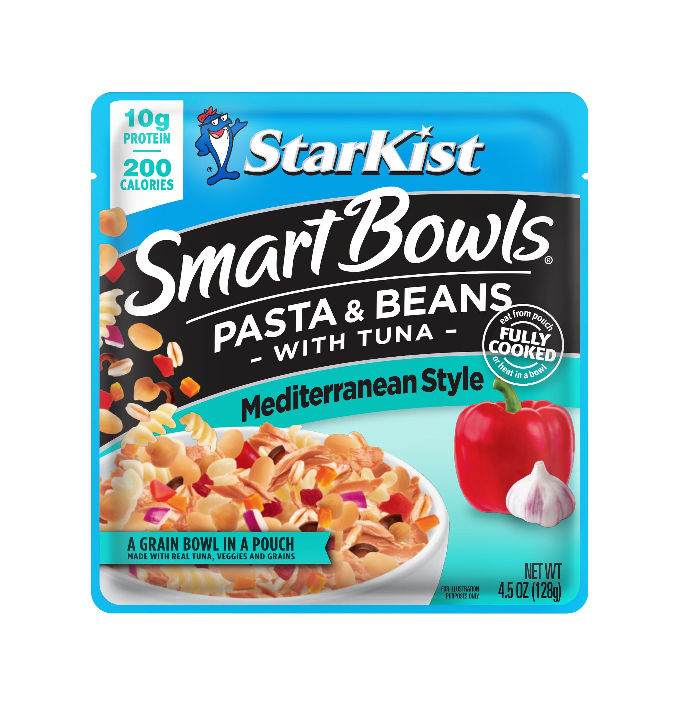 Starkist Smart Bowls Mediterranean tuna with farro and beans for a quick, satisfying lunch