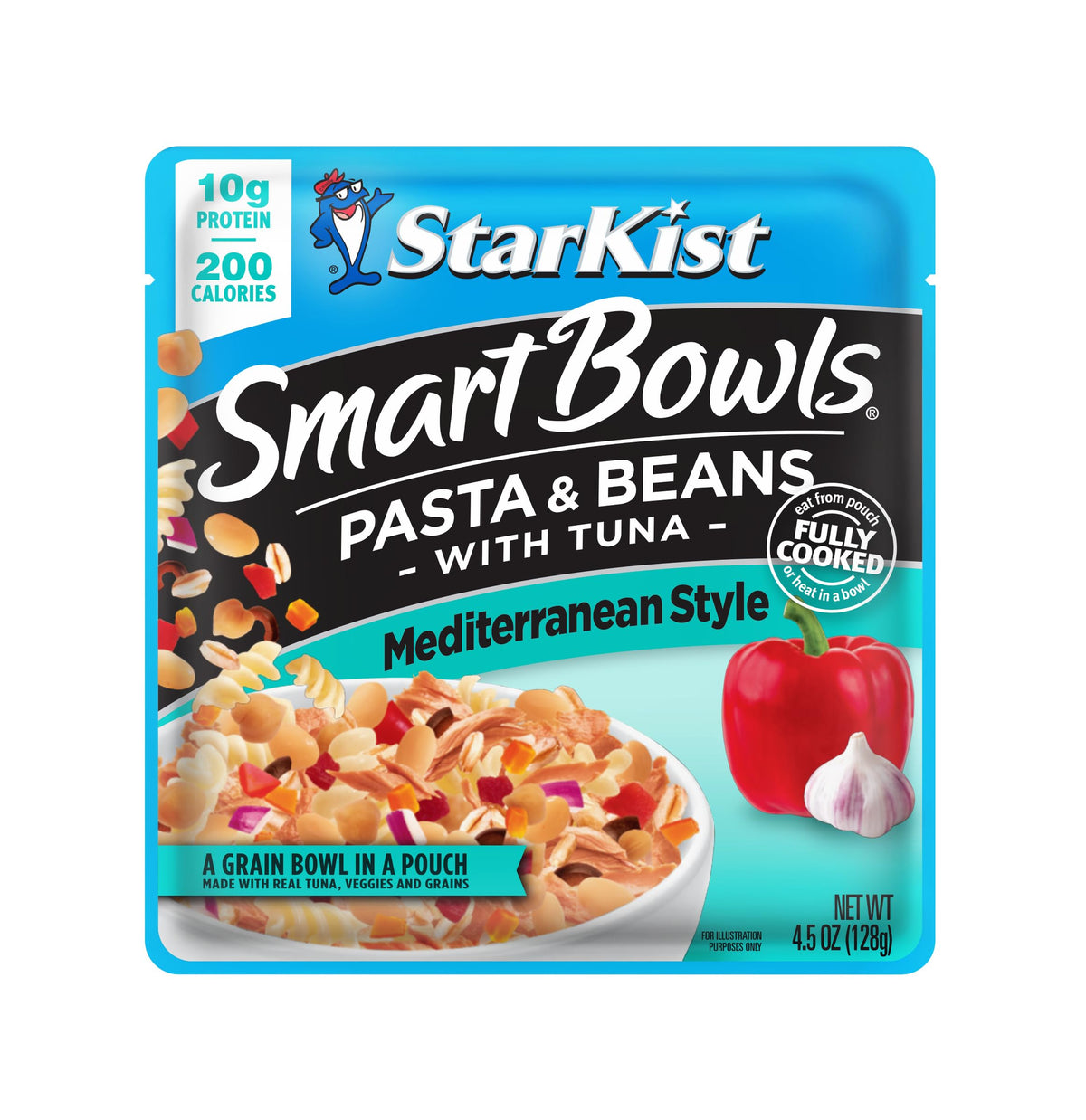Starkist Smart Bowls Mediterranean tuna with farro and beans for a quick, satisfying lunch