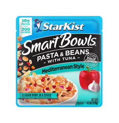 Starkist Smart Bowls Mediterranean tuna with farro and beans for a quick, satisfying lunch