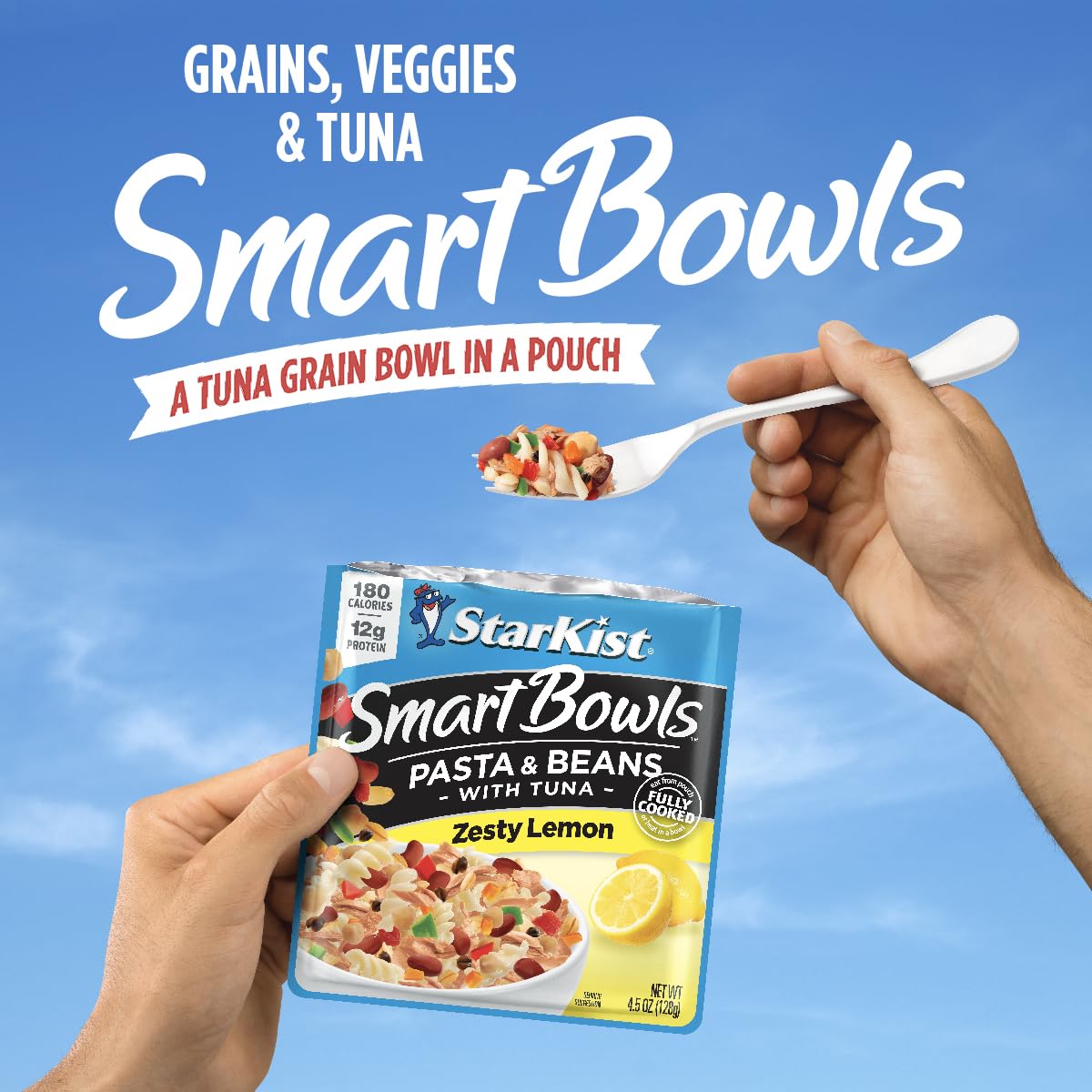 StarKist Smart Bowls Omega-3 source in a portable pouch for busy days.