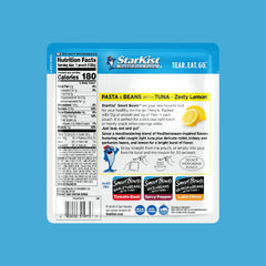 StarKist Smart Bowls Rotini pasta with tuna and beans, perfect for a quick lunch.