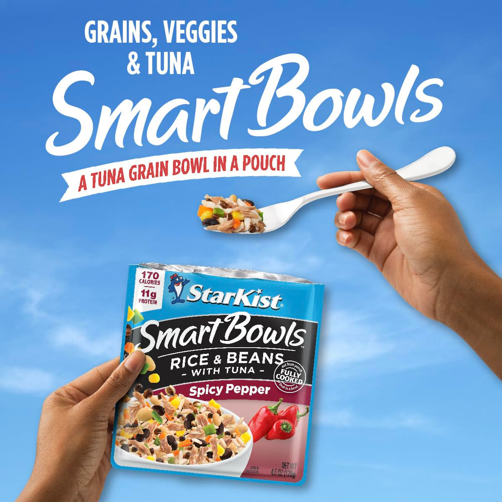 StarKist Smart Bowls Spicy Pepper features lime zest and bold flavors