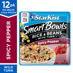 StarKist Smart Bowls Spicy Pepper pouch ideal for quick office lunches