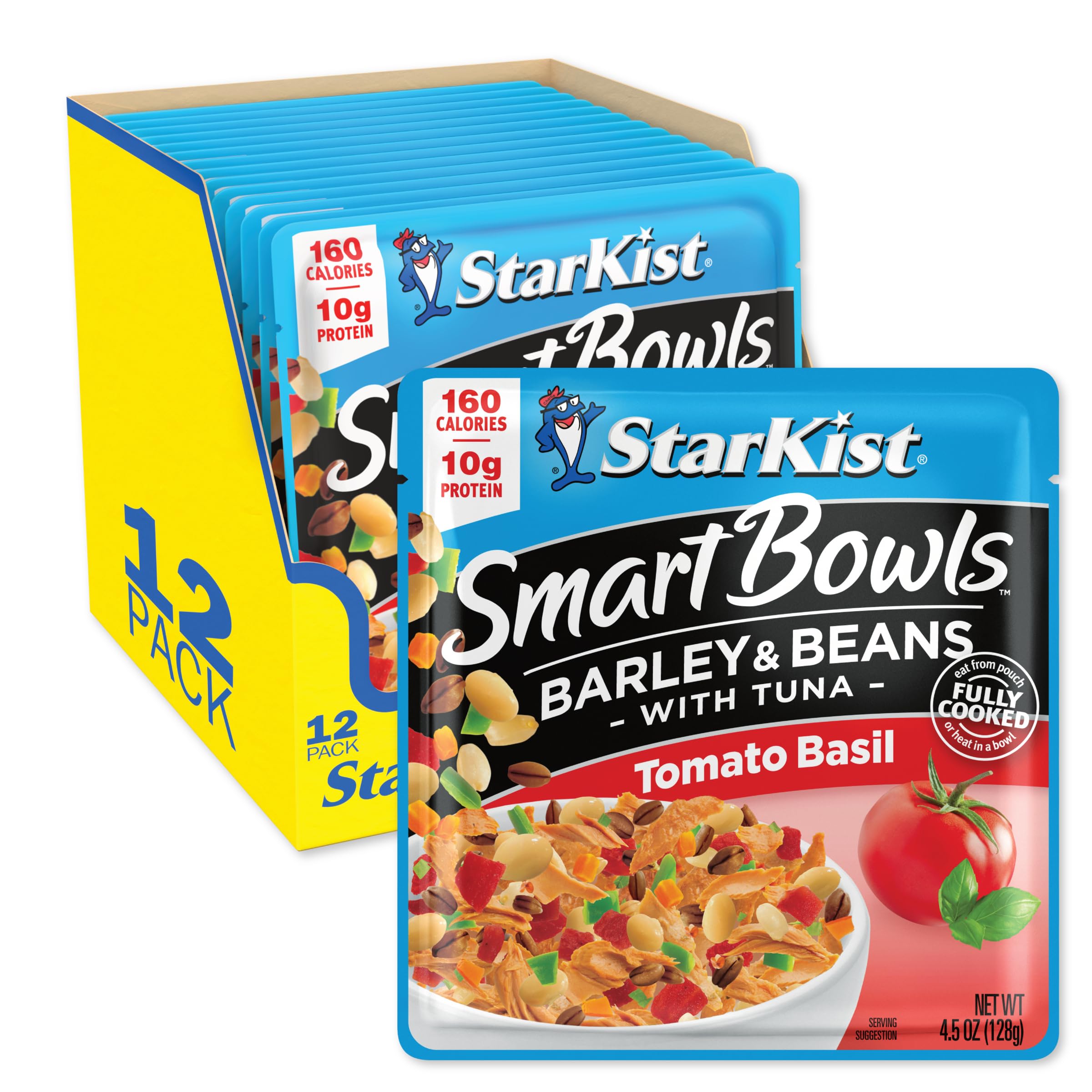 StarKist Smart Bowls Tomato Basil pouch ready-to-eat on the go