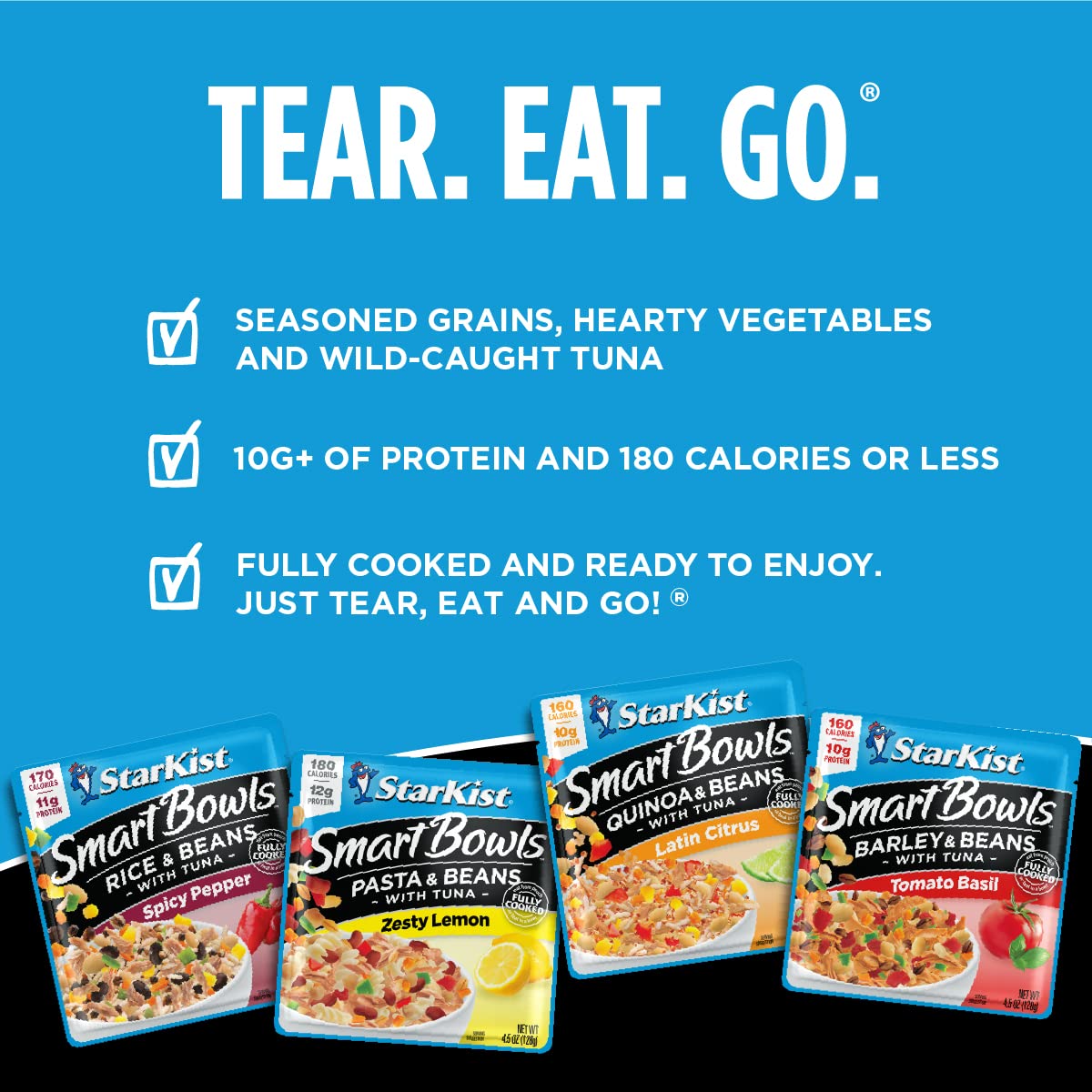 StarKist Smart Bowls Tuscan flavors aroma of tomatoes and garlic
