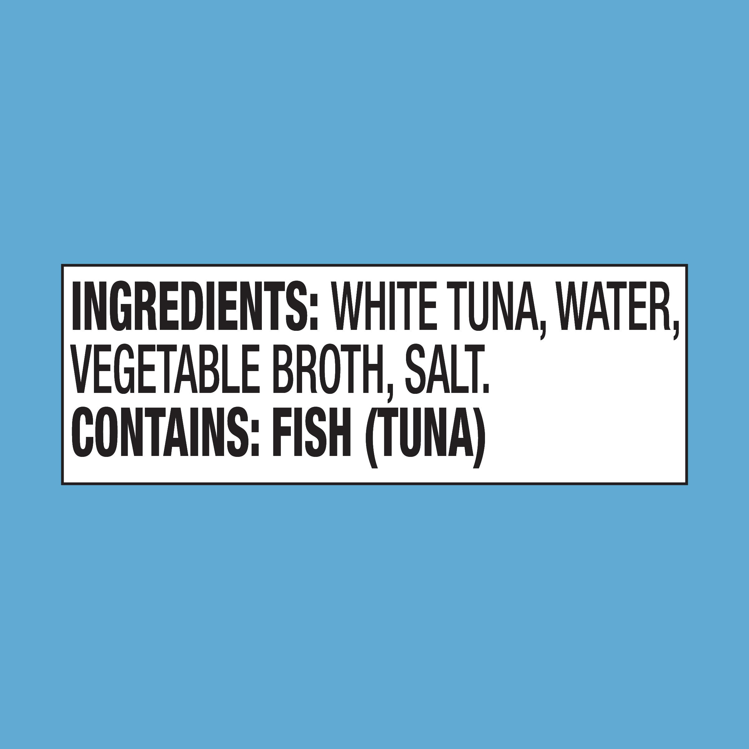 StarKist solid white albacore cans on store shelf ready to cook.