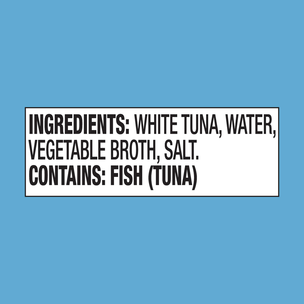 StarKist solid white albacore cans on store shelf ready to cook.