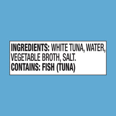 StarKist solid white albacore cans on store shelf ready to cook.