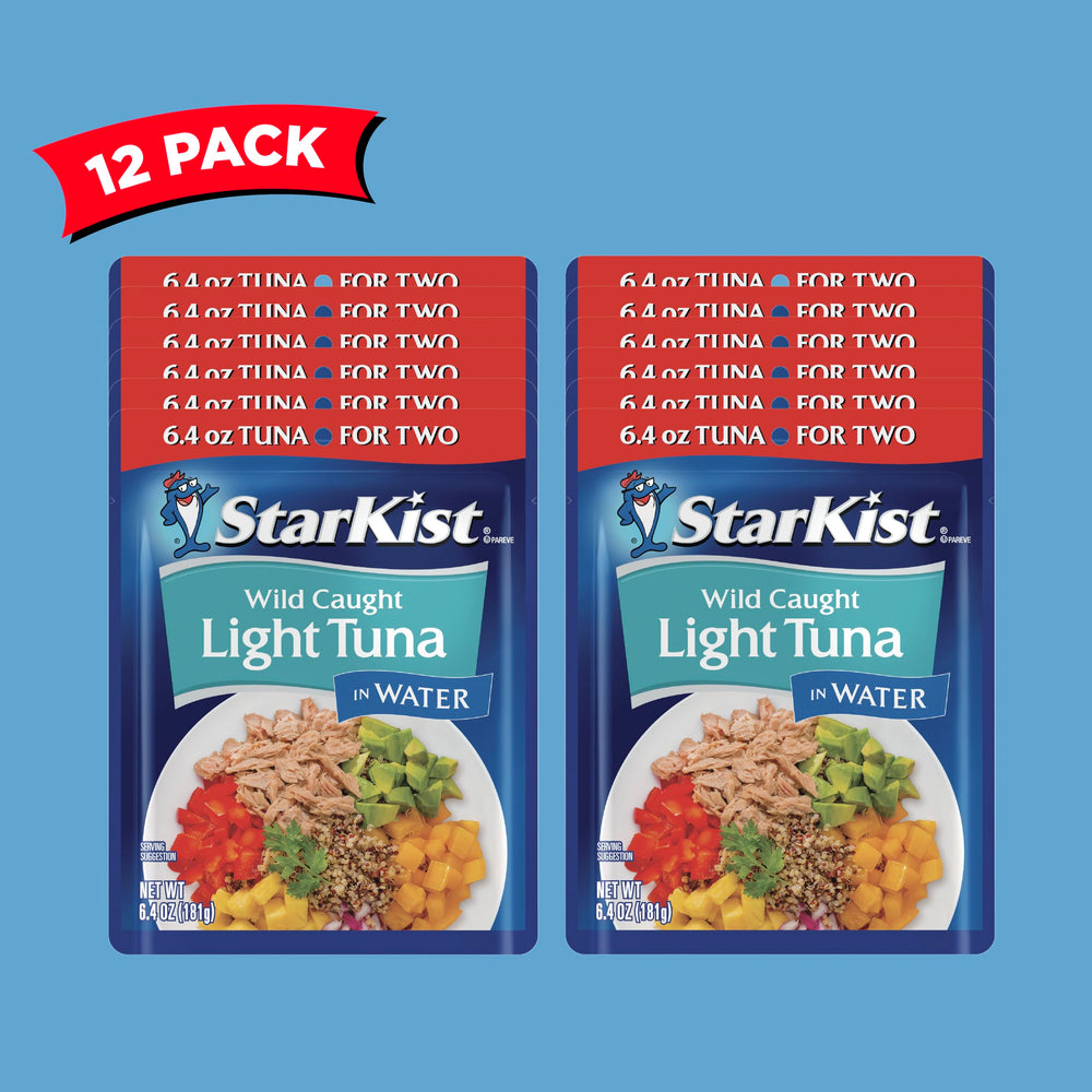 StarKist tear-and-go pouch shown for quick meals