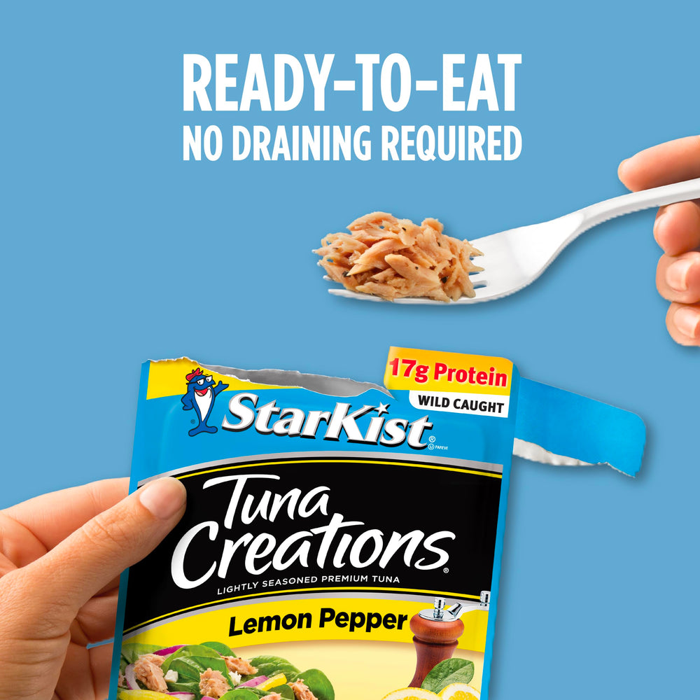 StarKist Tuna Creations 24-pack display perfect for pantry stocking.